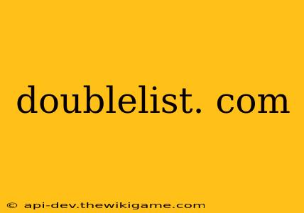 doublelist. com